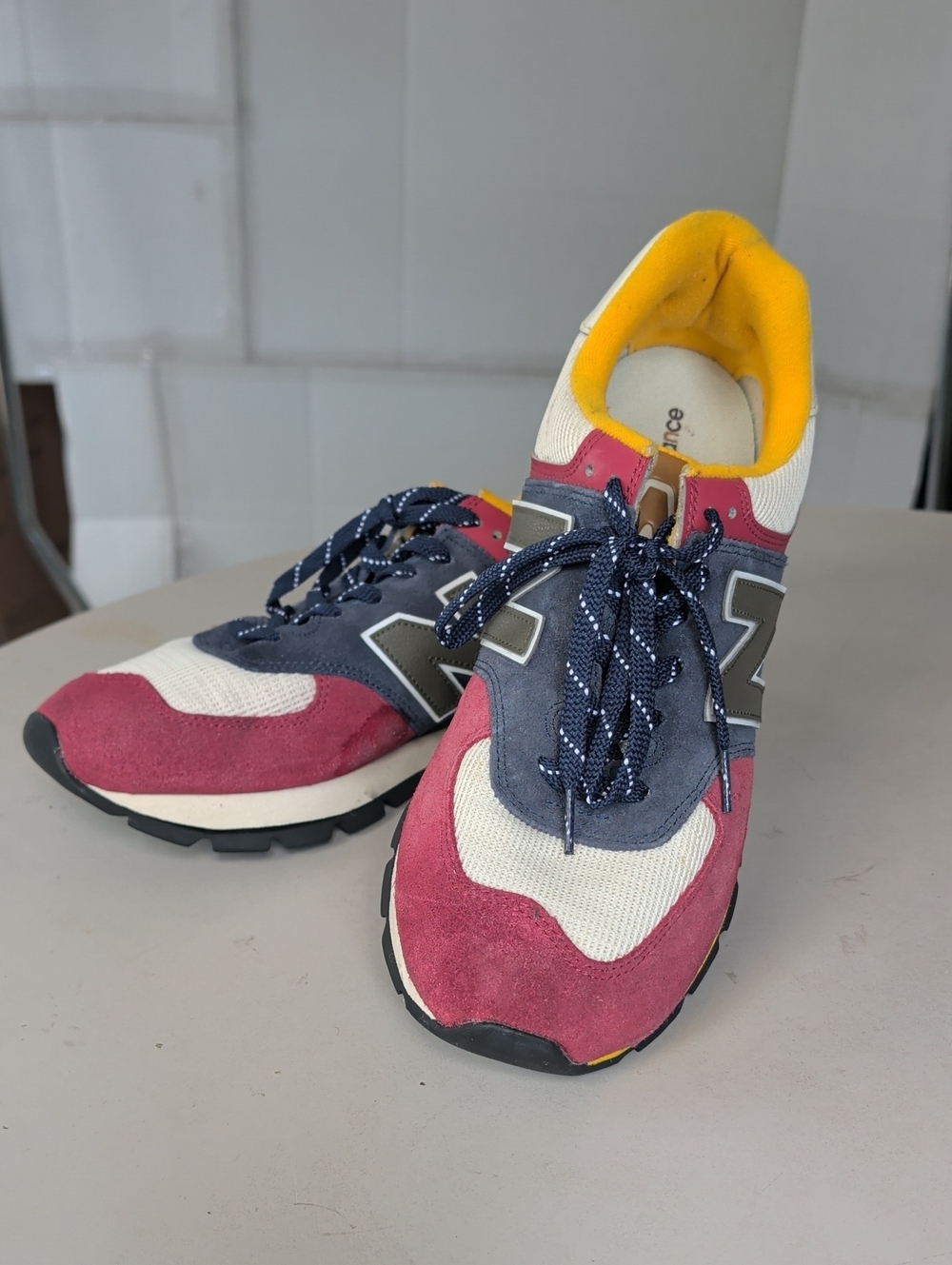 New Balance 574 Colorblock Sneaker  Multicolor SZ 12 Colorful Comfy